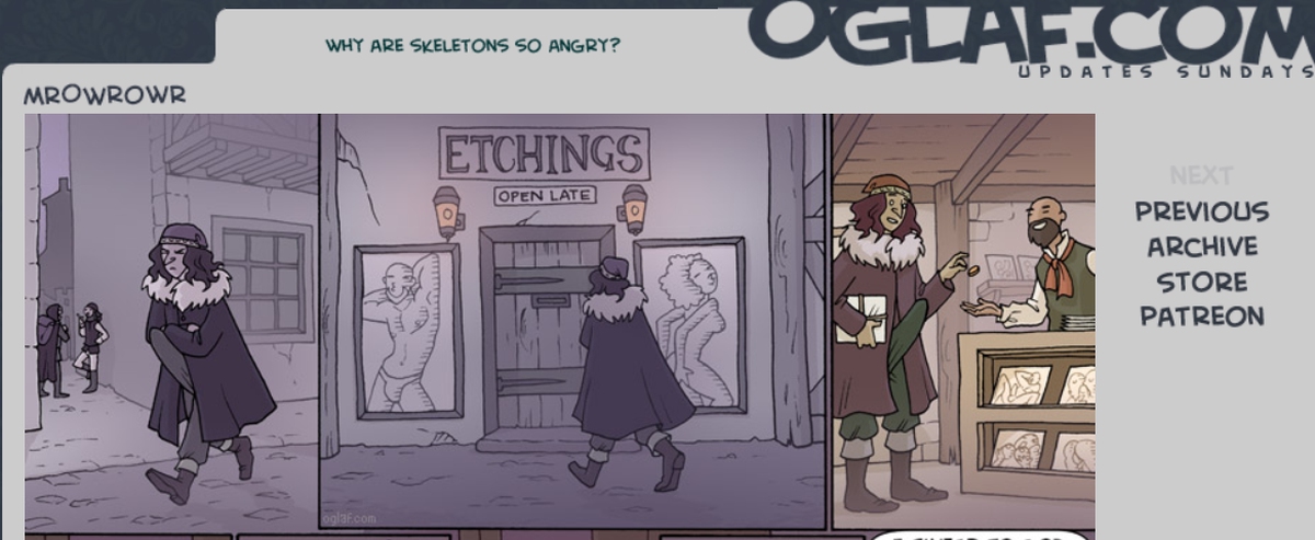Oglaf, Porn Comics Sites