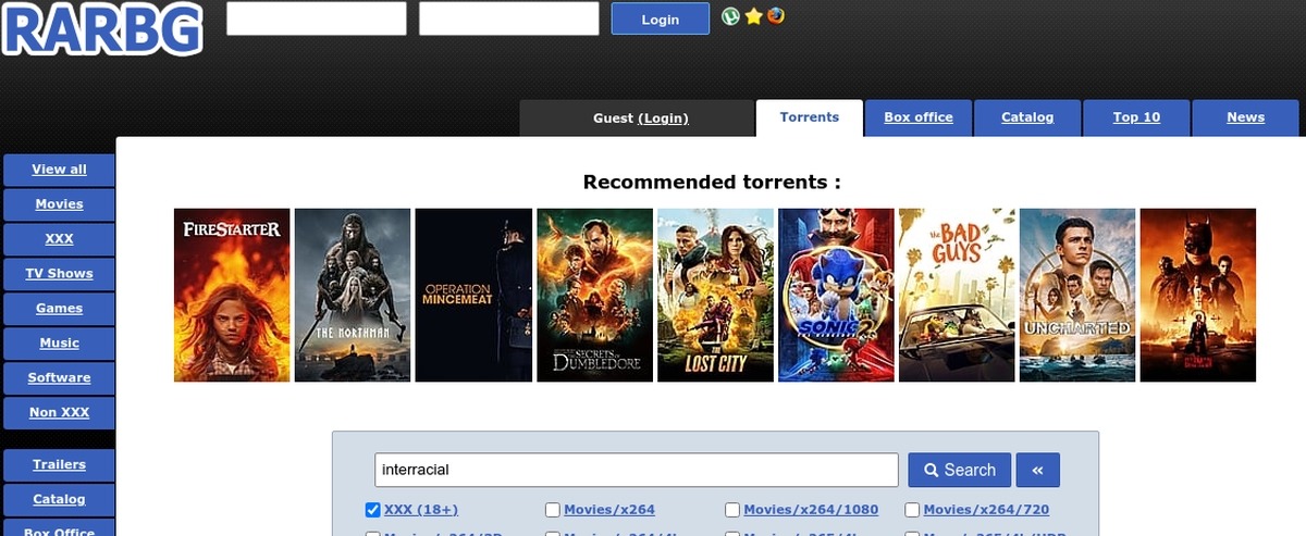 RARBG Interracial, Hall Of Fame