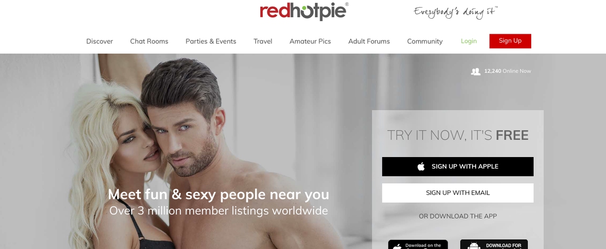 RedHotPie, Hookup & Sex Dating Sites
