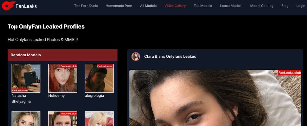 Fan Leaks Club, Free OnlyFans Porn Sites