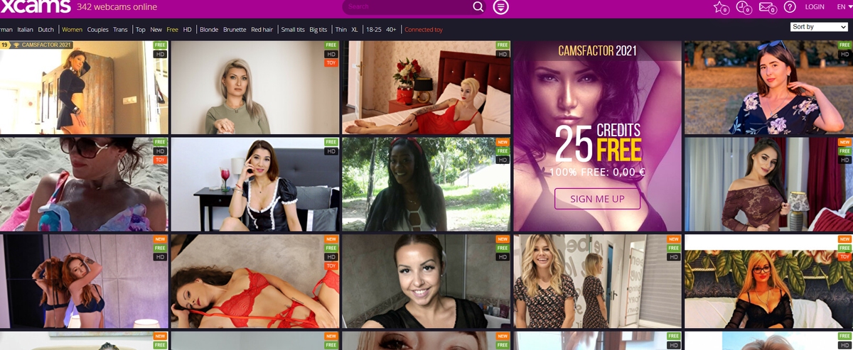 Xcams, Live Sex Cam Sites
