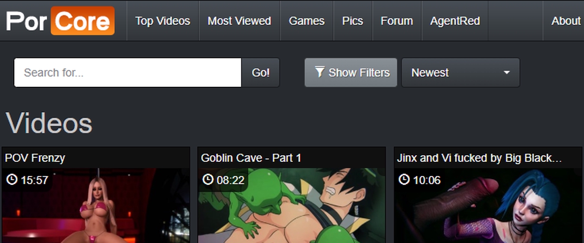 PorCore, 3D Porn Sites