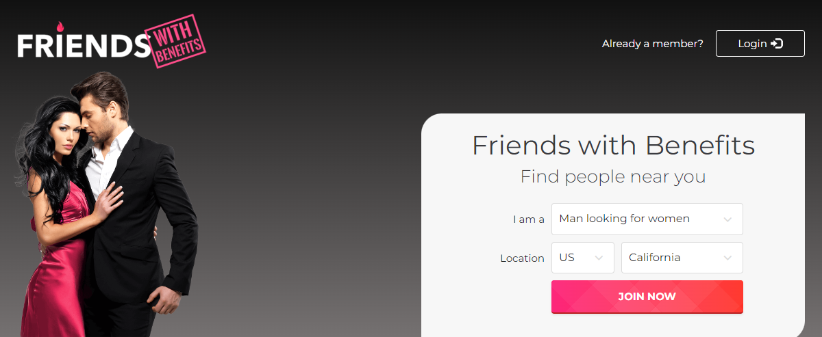 Friends With Benefits, Hookup & Sex Dating Sites