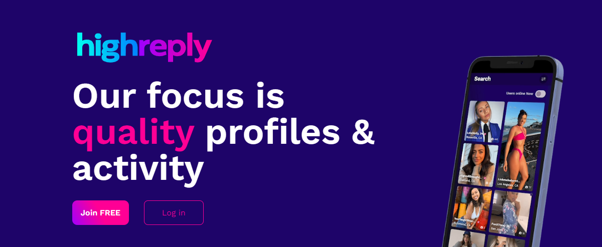 HighReply, Hookup & Sex Dating Sites