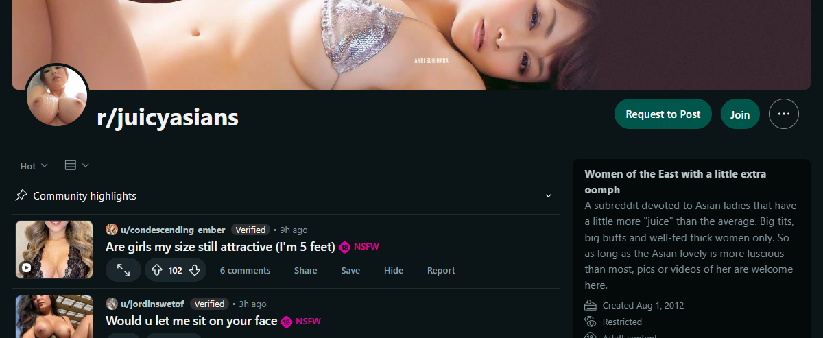 Reddit Juicy Asians, Asian Porn Sites