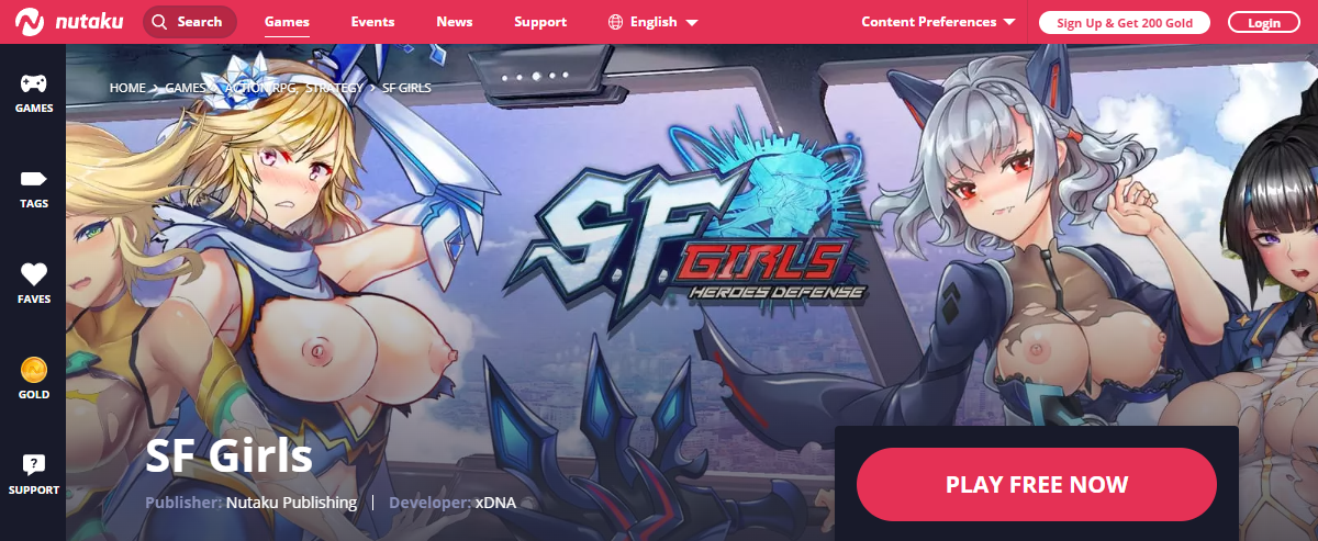 SF Girls, Best Porn Games