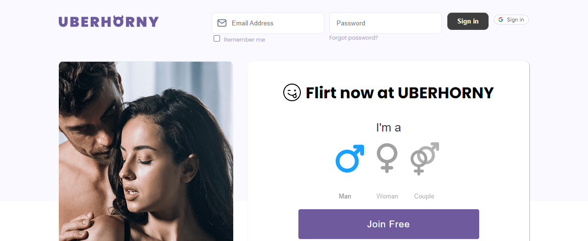 UberHorny, Hookup & Sex Dating Sites