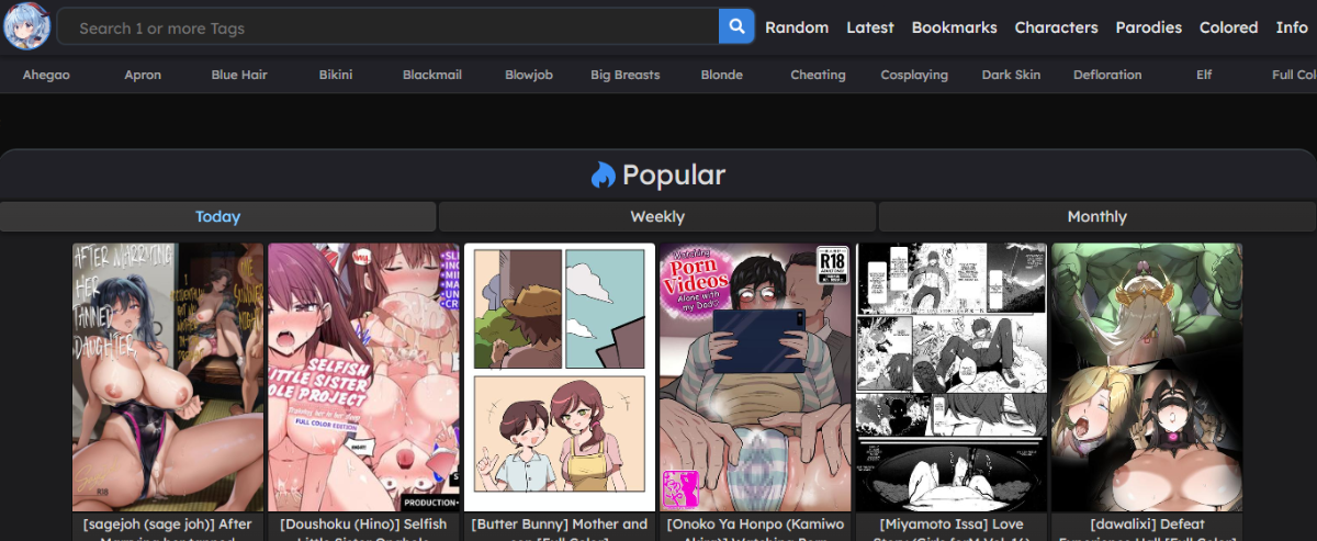 EAHentai, Hentai Manga Sites