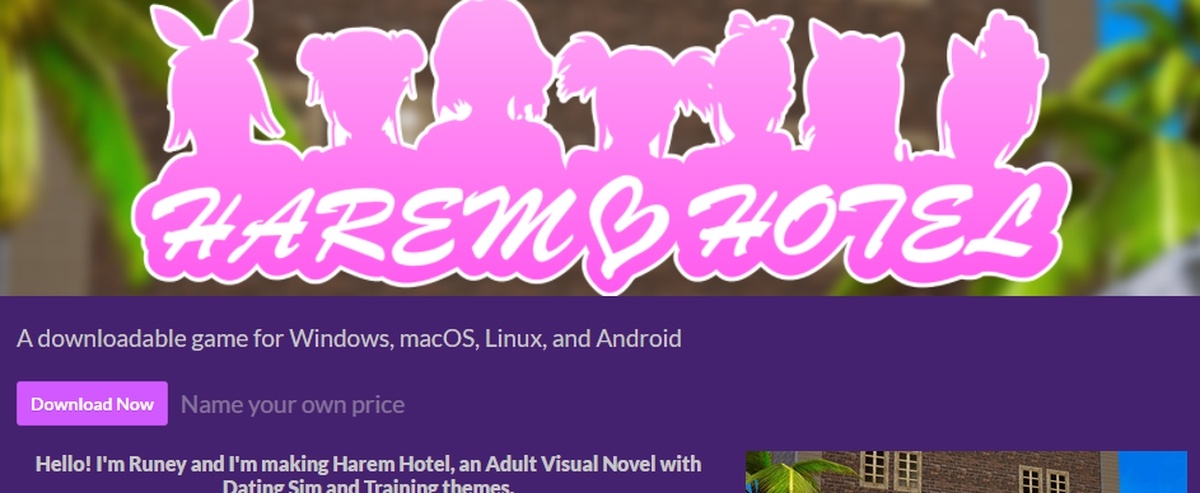 Harem Hotel, Free Sex Games