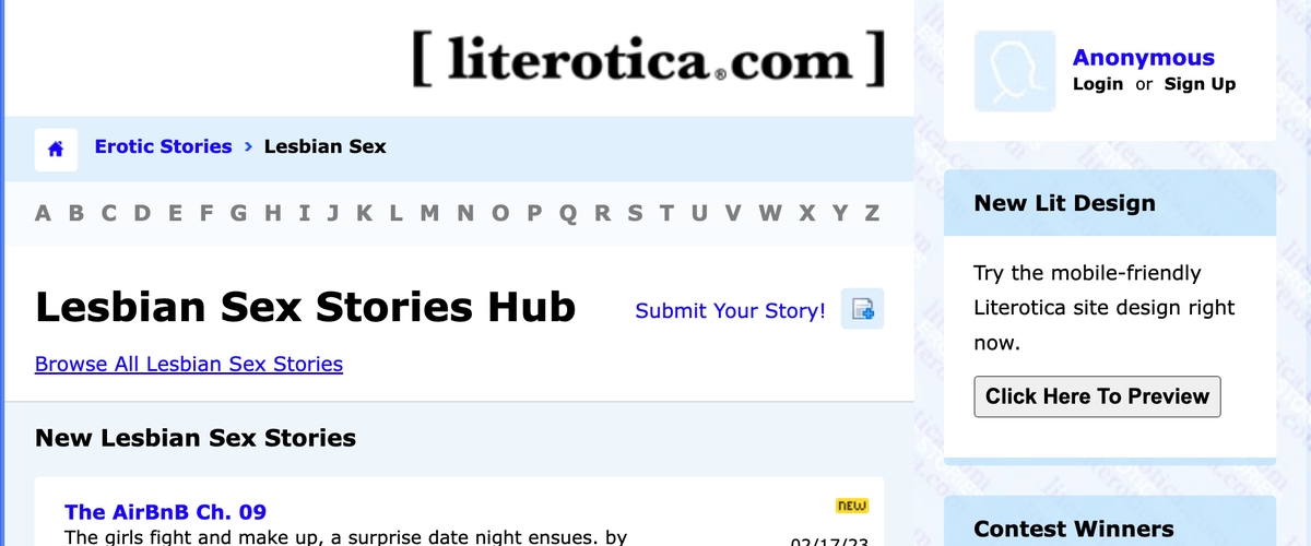 Literotica Lesbian Stories, Lesbian Porn Sites