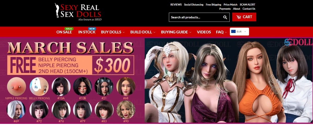SexyRealSexDolls, Sex Doll Shop