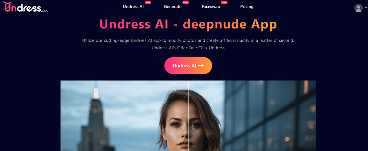 Undress.xxx, Undress AI Sites