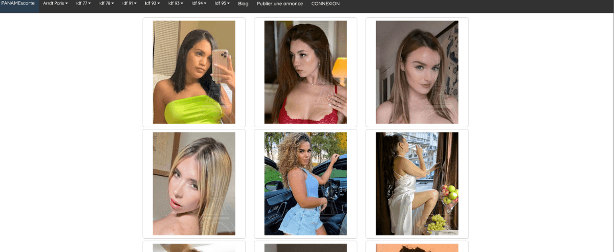 PANAMEscorte, Escort Sites