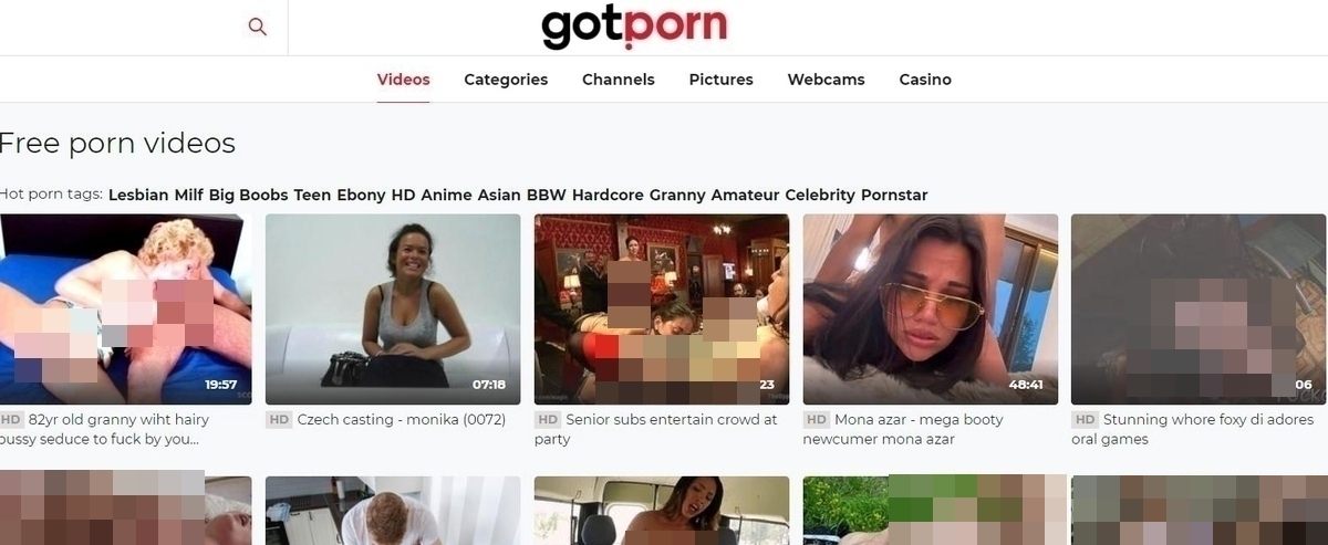 GotPorn, Hall Of Fame