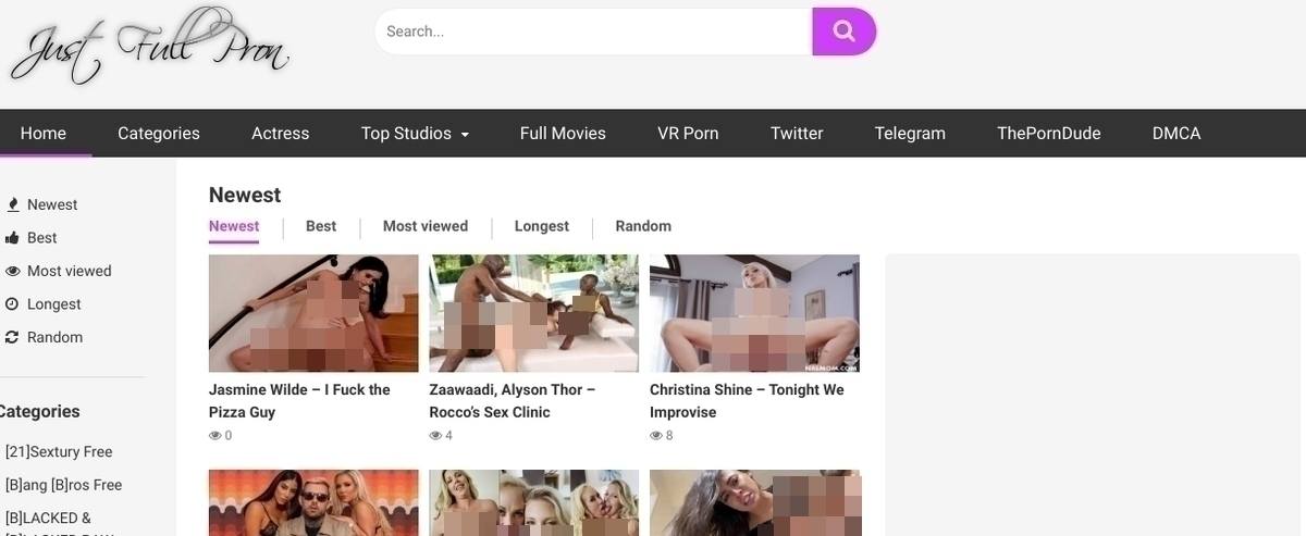 JustFullPorn, Free Porn Tube Sites