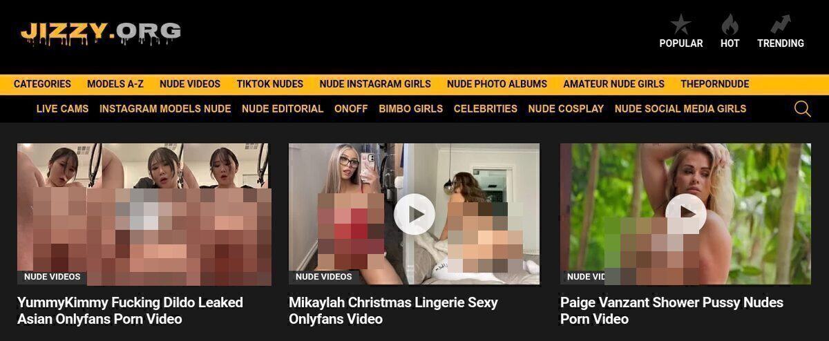 Jizzy, Free OnlyFans Porn Sites