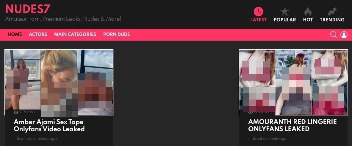 Nudes7, Hall Of Fame