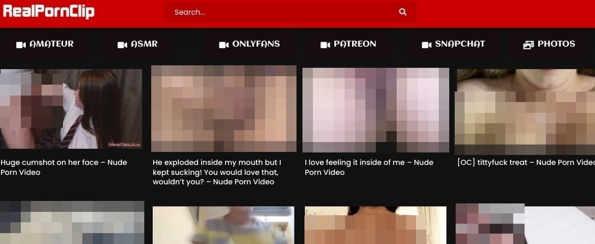 RealPornClip, Free OnlyFans Porn Sites