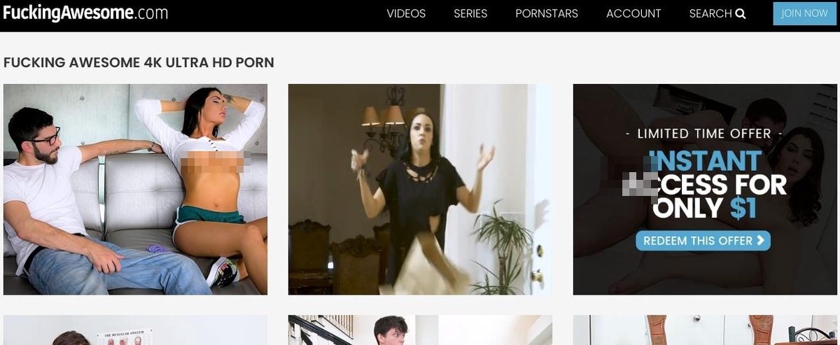 Fucking Awesome, Top Premium Porn Sites