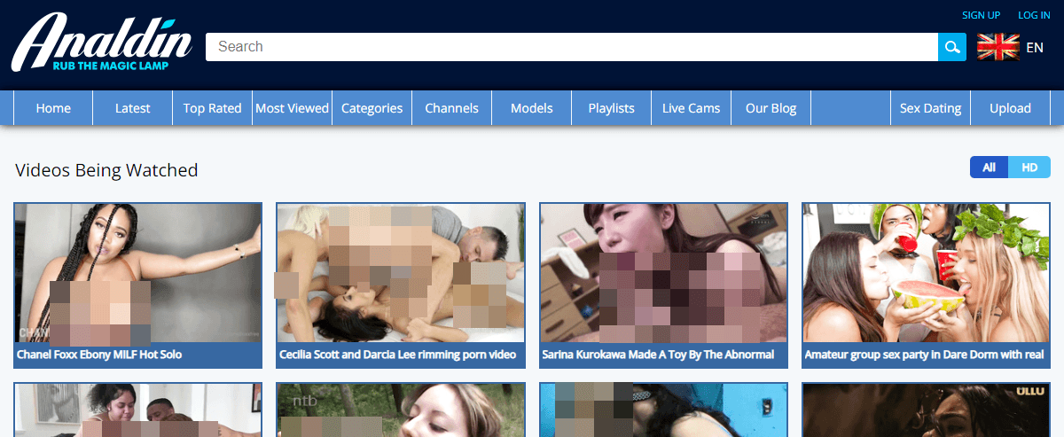 Analdin, Free Porn Tube Sites