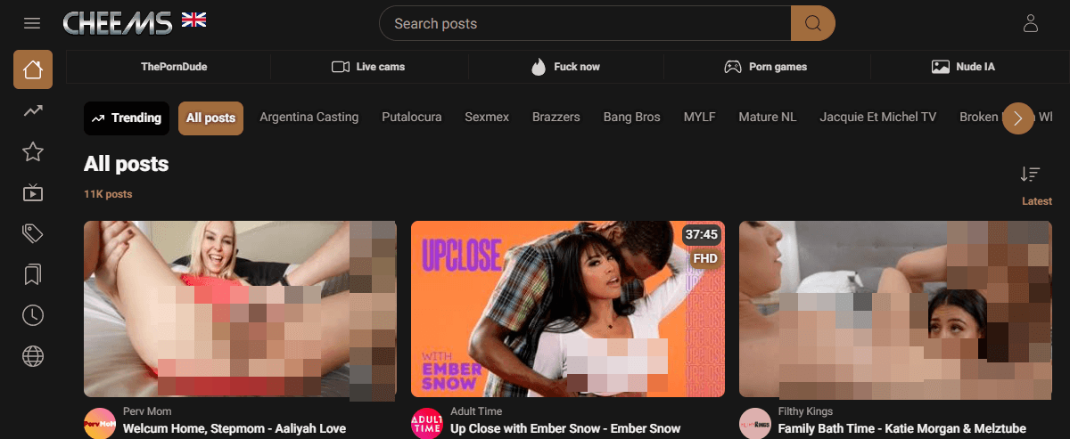 CheemsPorno, Free Porn Tube Sites