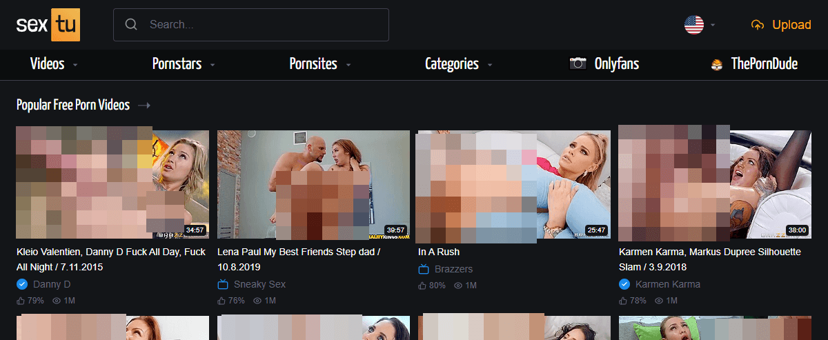 SexTu, Free Porn Tube Sites