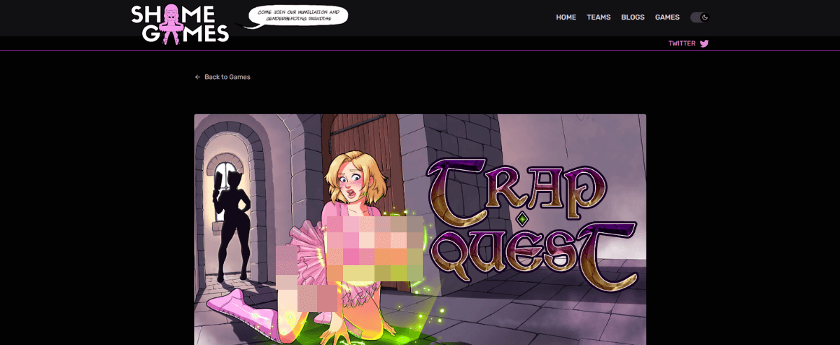 Trap Quest, Free Sex Games