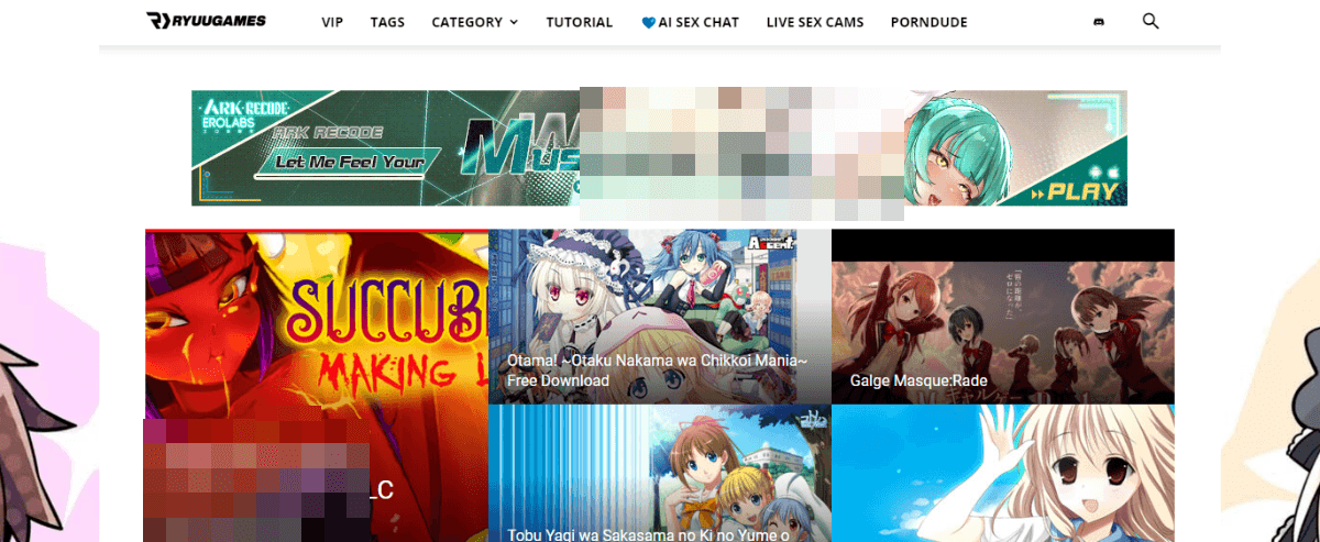 RyuuGames, Free Sex Games