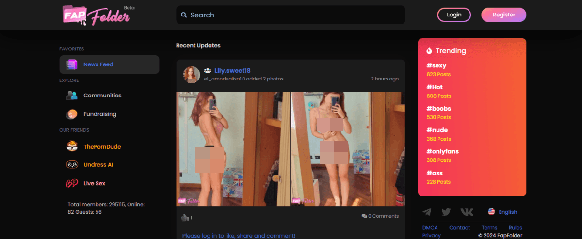 FapFolder, Free OnlyFans Porn Sites