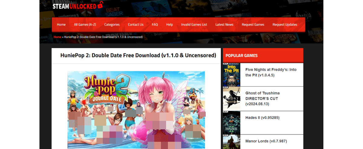 HuniePop 2, Free Sex Games