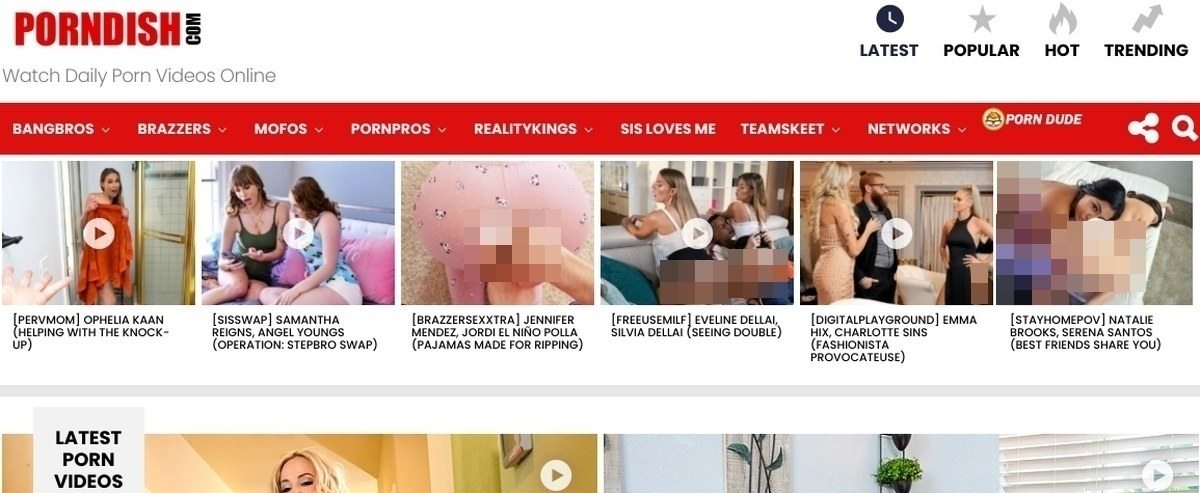 PornDish, Free Porn Tube Sites