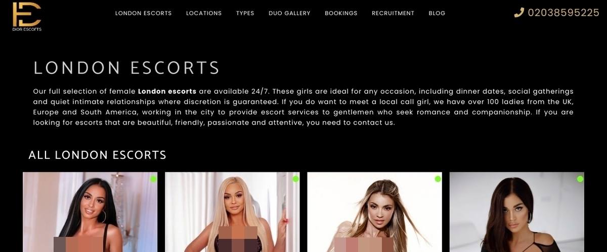 Dior Escorts, Escort Sites
