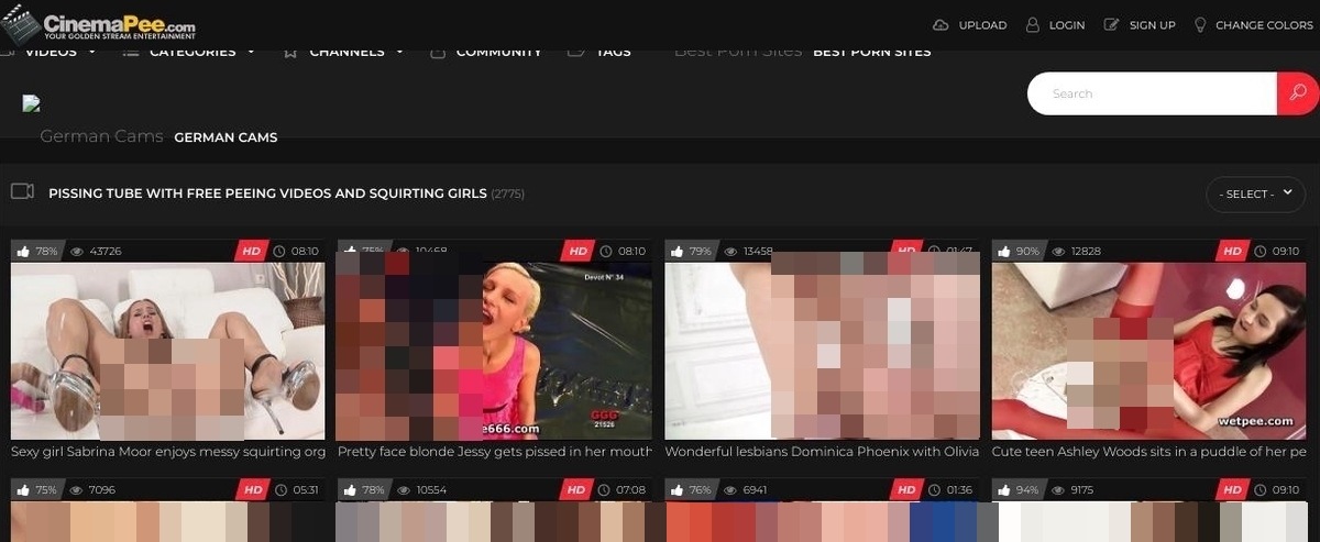 CinemaPee, Hall Of Fame