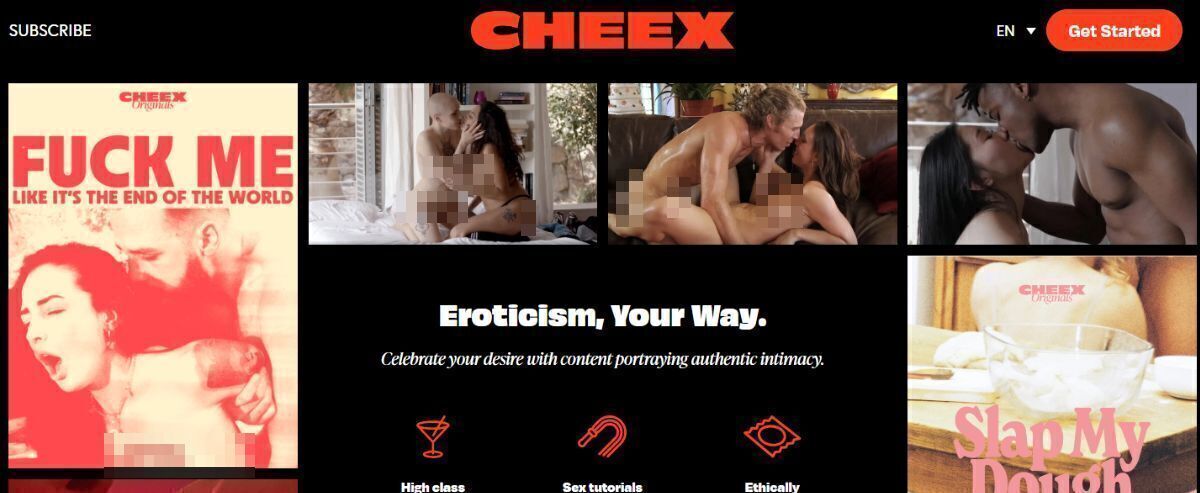 CHEEX, Top Premium Porn Sites
