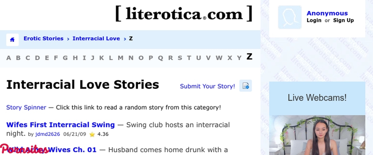 Literotica Interracial Sex Stories