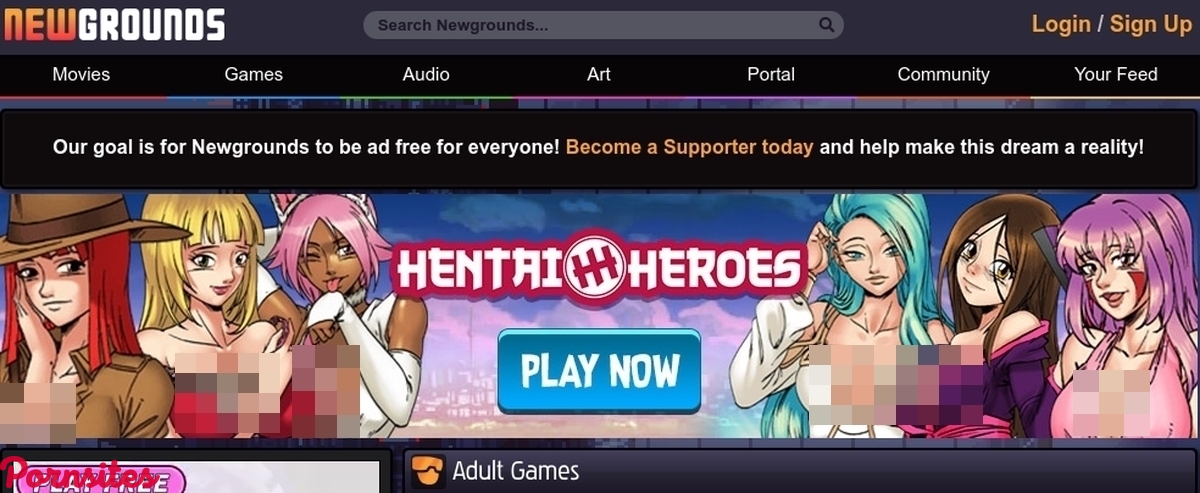 NewGrounds Adult Games