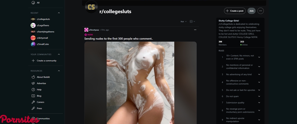 Reddit College Sluts