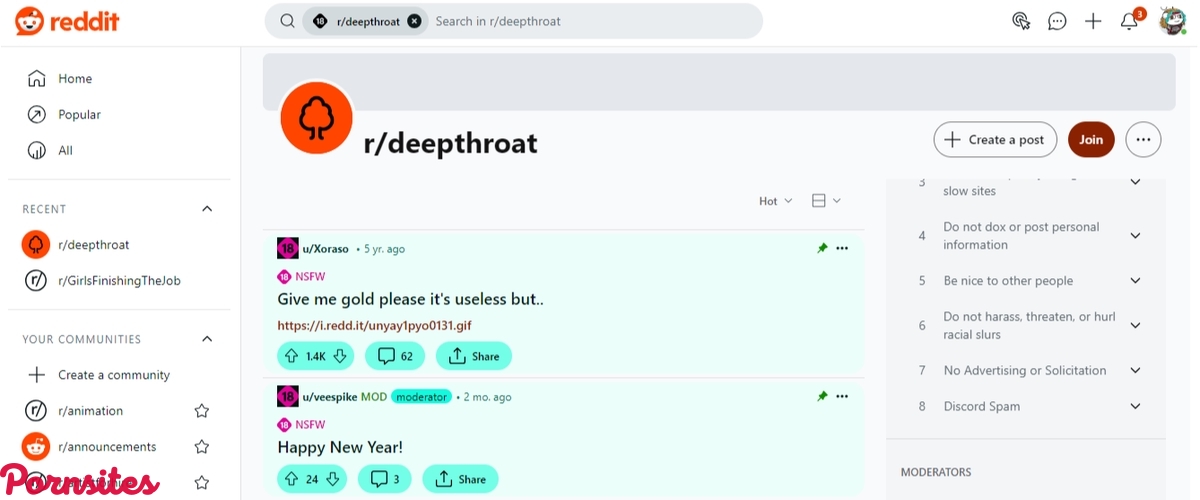 Reddit Deepthroat