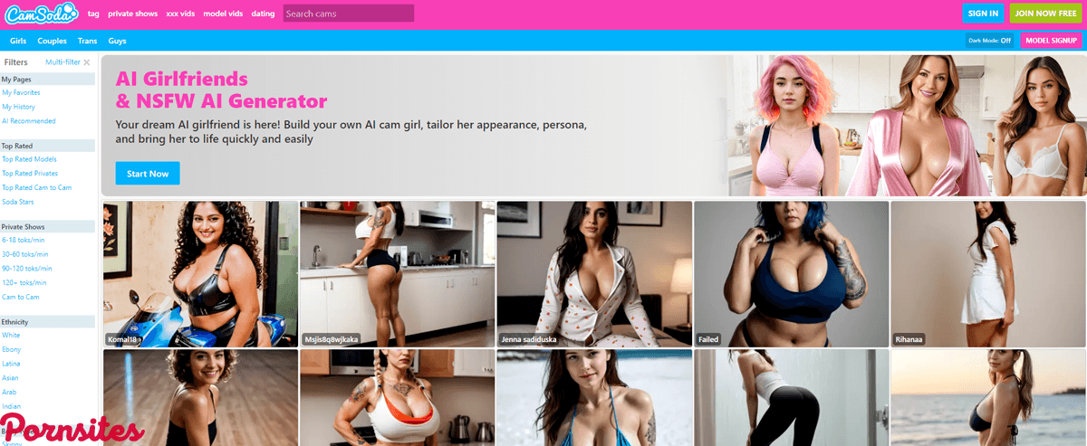 CamSoda AI