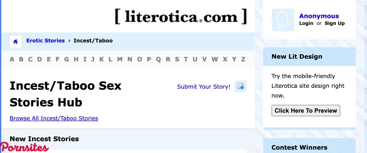 Literotica Incest Stories