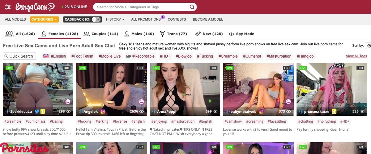 BongaCams Fetish