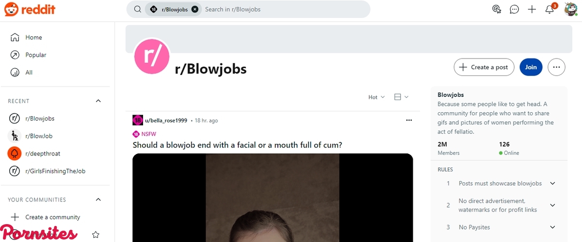 Reddit Blowjobs