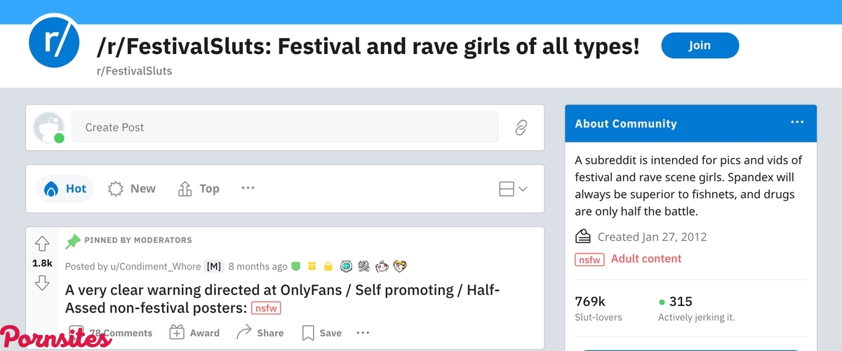 Festival Sluts