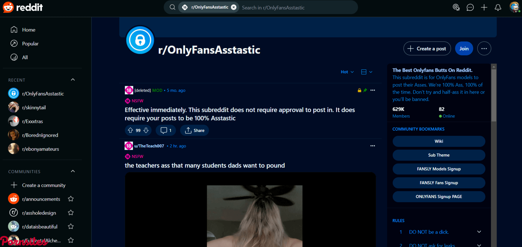 OnlyFans Asstastic