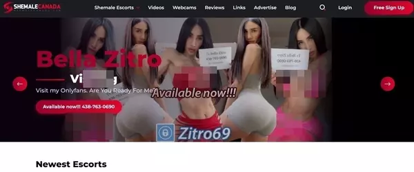 ShemaleCanada, Hall Of Fame