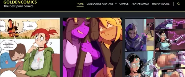 GoldenComics, Porn Comics Sites