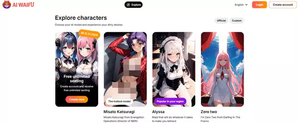 AiWaifu, AI Porn Sites