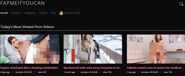 FapMeIfYouCan, Hall Of Fame