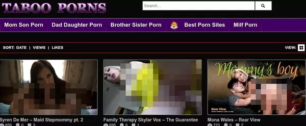 TabooPorns, Hall Of Fame