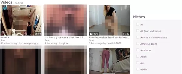 EroProfile Scat, Hall Of Fame